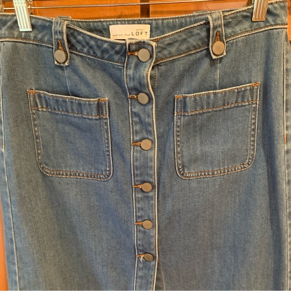 Ann Taylor Loft/Jean Skirt/Size 10 - Picture 13 of 14